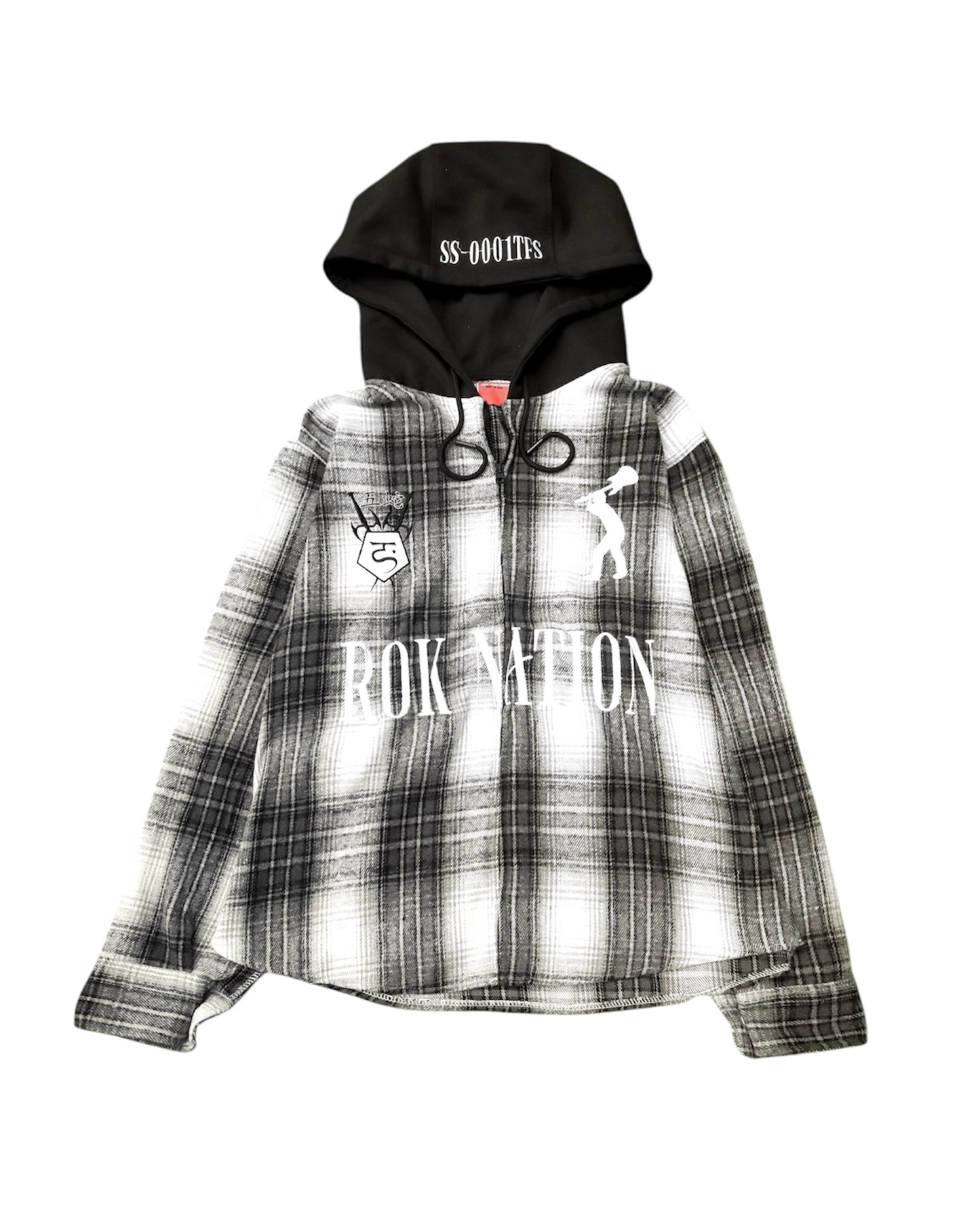 $LT-YEAR FLANNEL HOODED JACKET