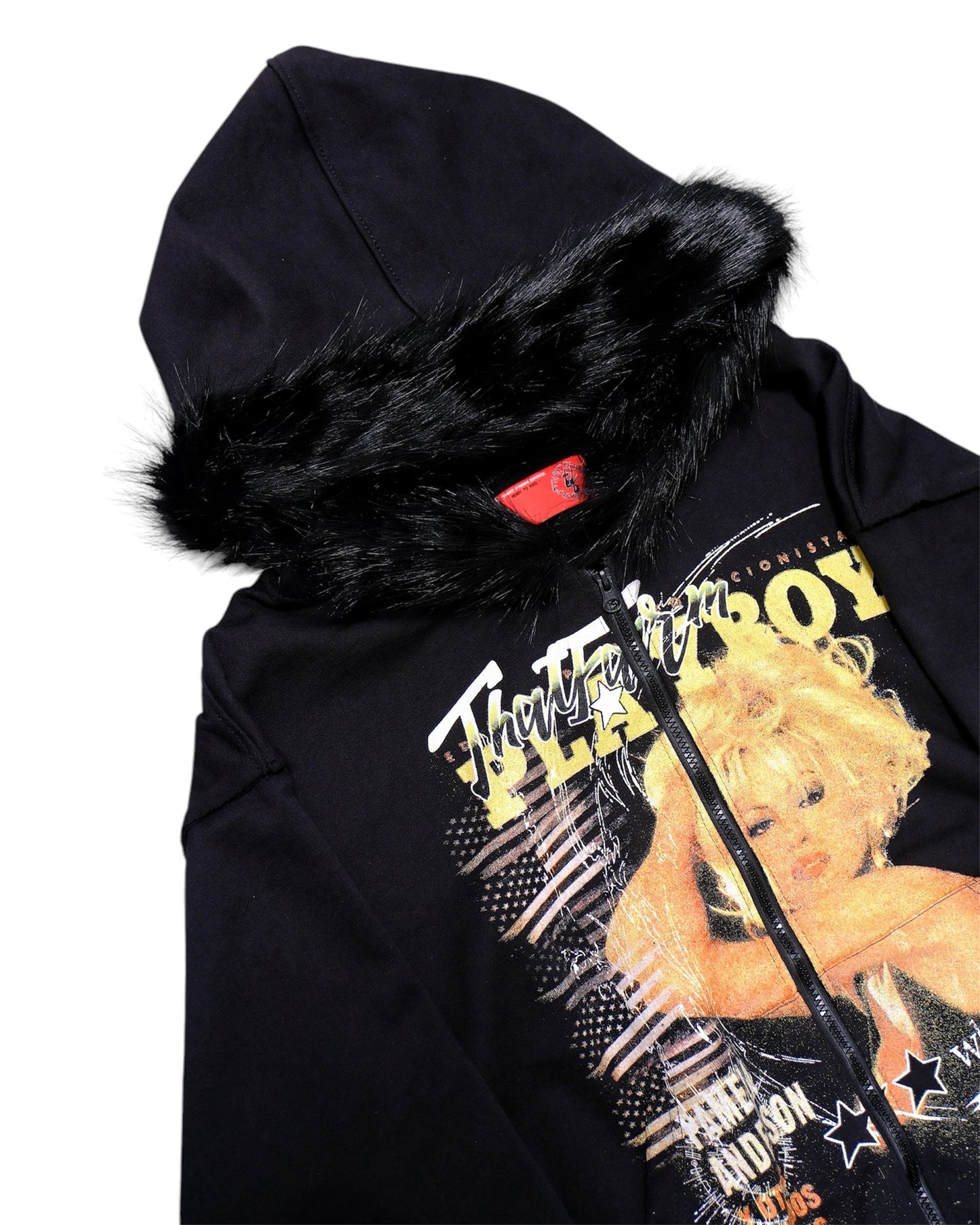 BLACK-SNOW FUR JACKET (YUKI)*