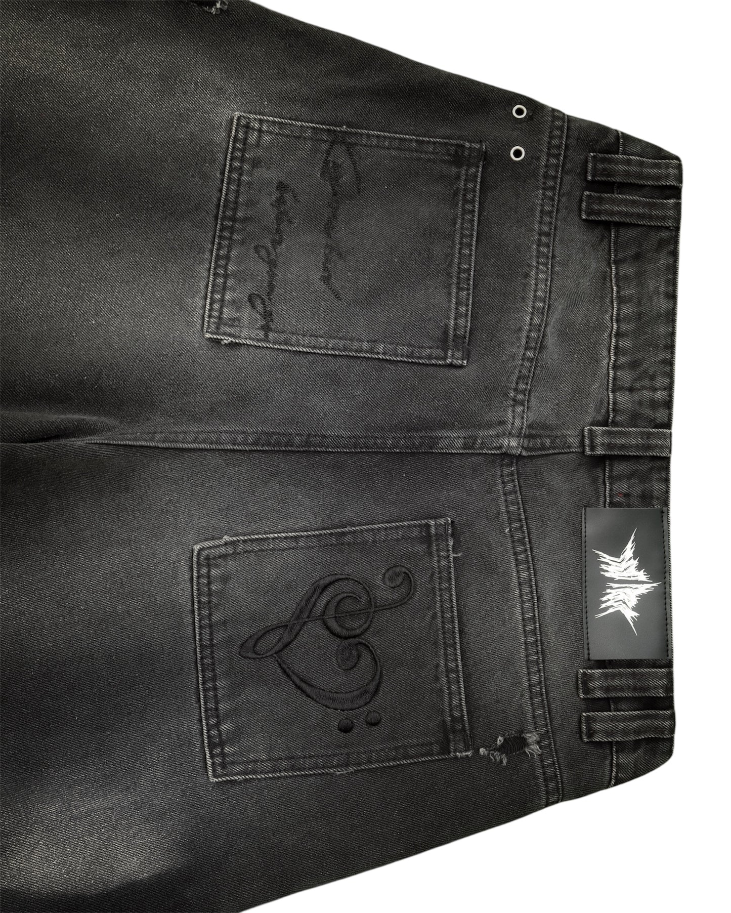 ROK MUSIC SHORT DENIM