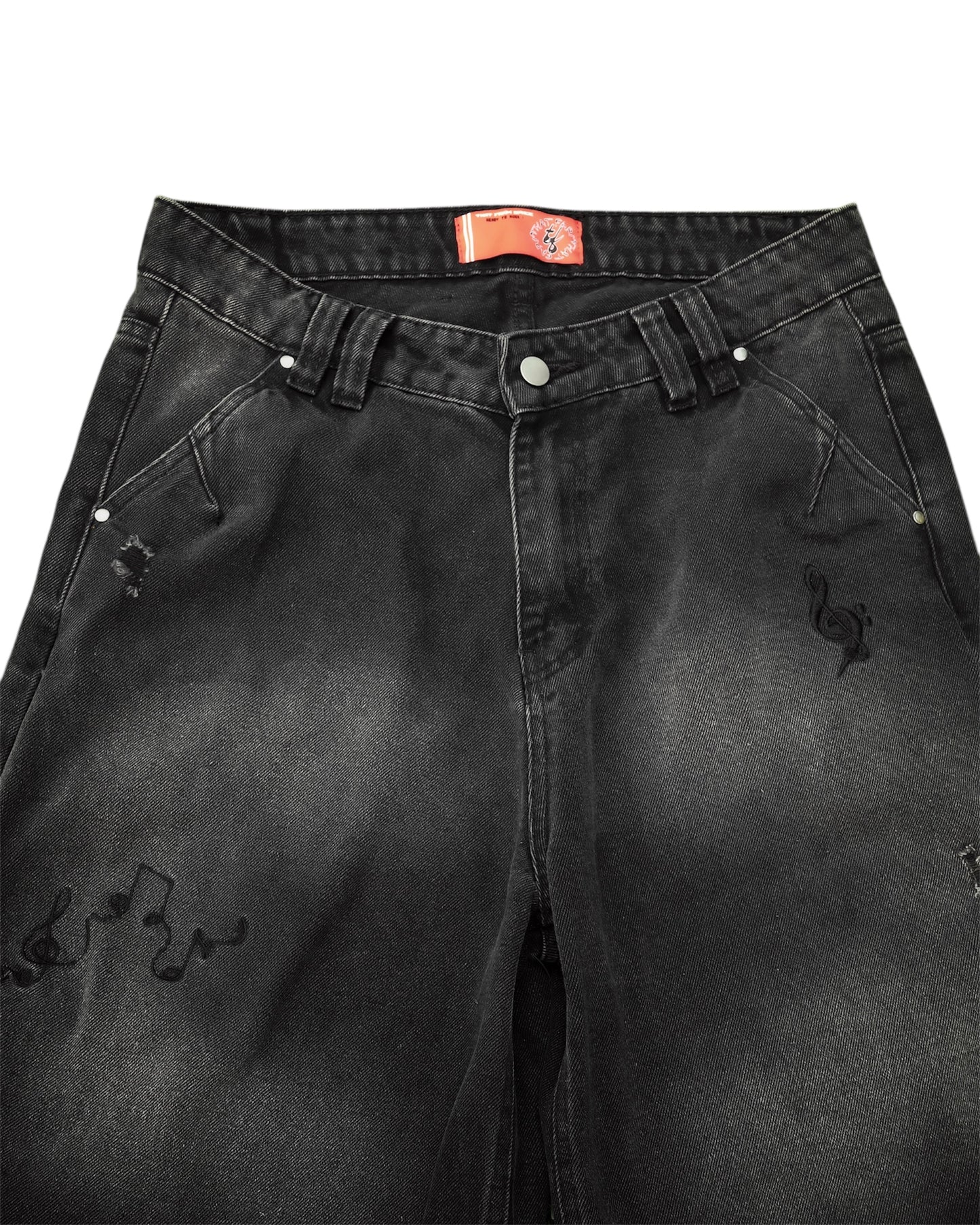 ROK MUSIC SHORT DENIM