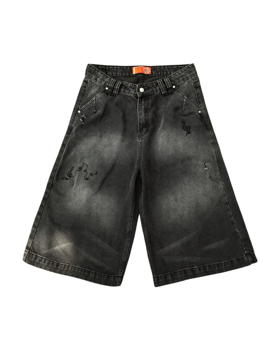 ROK MUSIC SHORT DENIM