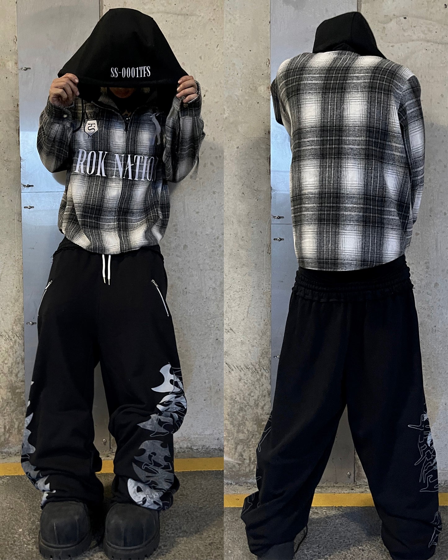 $LT-YEAR FLANNEL HOODED JACKET