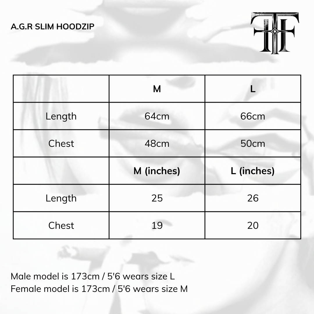 A.G.R SLIM HOODZIP